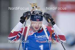 09.12.2017, Hochfilzen, Austria (AUT): Johannes Thingnes Boe (NOR) -  IBU world cup biathlon, pursuit men, Hochfilzen (AUT). www.nordicfocus.com. © Manzoni/NordicFocus. Every downloaded picture is fee-liable.