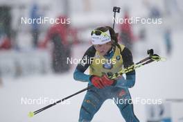 09.12.2017, Hochfilzen, Austria (AUT): Justine Braisaz (FRA) -  IBU world cup biathlon, pursuit women, Hochfilzen (AUT). www.nordicfocus.com. © Manzoni/NordicFocus. Every downloaded picture is fee-liable.