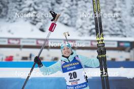 09.12.2017, Hochfilzen, Austria (AUT): Yuliia Dzhima (UKR) -  IBU world cup biathlon, pursuit women, Hochfilzen (AUT). www.nordicfocus.com. © Manzoni/NordicFocus. Every downloaded picture is fee-liable.
