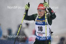 09.12.2017, Hochfilzen, Austria (AUT): Laura Dahlmeier (GER) -  IBU world cup biathlon, pursuit women, Hochfilzen (AUT). www.nordicfocus.com. © Manzoni/NordicFocus. Every downloaded picture is fee-liable.