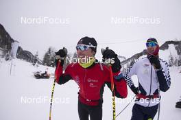 10.12.2017, Hochfilzen, Austria (AUT): Brendan Green (CAN), Andrejs Rastorgujevs (LAT), (l-r) -  IBU world cup biathlon, relay men, Hochfilzen (AUT). www.nordicfocus.com. © Manzoni/NordicFocus. Every downloaded picture is fee-liable.