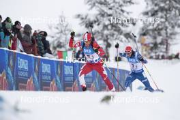 10.12.2017, Hochfilzen, Austria (AUT): Christian Gow (CAN) -  IBU world cup biathlon, relay men, Hochfilzen (AUT). www.nordicfocus.com. © Manzoni/NordicFocus. Every downloaded picture is fee-liable.