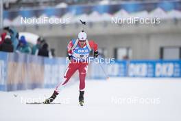 10.12.2017, Hochfilzen, Austria (AUT): Nathan Smith (CAN) -  IBU world cup biathlon, relay men, Hochfilzen (AUT). www.nordicfocus.com. © Manzoni/NordicFocus. Every downloaded picture is fee-liable.