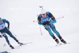 10.12.2017, Hochfilzen, Austria (AUT): Jean Guillaume Beatrix (FRA) -  IBU world cup biathlon, relay men, Hochfilzen (AUT). www.nordicfocus.com. © Manzoni/NordicFocus. Every downloaded picture is fee-liable.