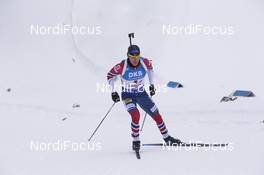 10.12.2017, Hochfilzen, Austria (AUT): Erlend Bjoentegaard (NOR) -  IBU world cup biathlon, relay men, Hochfilzen (AUT). www.nordicfocus.com. © Manzoni/NordicFocus. Every downloaded picture is fee-liable.