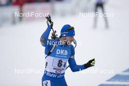 10.12.2017, Hochfilzen, Austria (AUT): Thierry Chenal (ITA) -  IBU world cup biathlon, relay men, Hochfilzen (AUT). www.nordicfocus.com. © Manzoni/NordicFocus. Every downloaded picture is fee-liable.