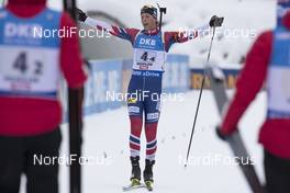 10.12.2017, Hochfilzen, Austria (AUT): Lars Helge Birkeland (NOR) -  IBU world cup biathlon, relay men, Hochfilzen (AUT). www.nordicfocus.com. © Manzoni/NordicFocus. Every downloaded picture is fee-liable.