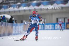 10.12.2017, Hochfilzen, Austria (AUT): Adam Vaclavik (CZE) -  IBU world cup biathlon, relay men, Hochfilzen (AUT). www.nordicfocus.com. © Manzoni/NordicFocus. Every downloaded picture is fee-liable.