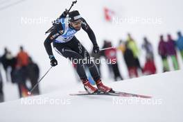 10.12.2017, Hochfilzen, Austria (AUT): Benjamin Weger (SUI) -  IBU world cup biathlon, relay men, Hochfilzen (AUT). www.nordicfocus.com. © Manzoni/NordicFocus. Every downloaded picture is fee-liable.