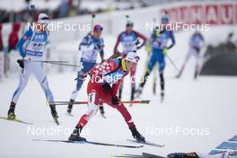 10.12.2017, Hochfilzen, Austria (AUT): Brendan Green (CAN) -  IBU world cup biathlon, relay men, Hochfilzen (AUT). www.nordicfocus.com. © Manzoni/NordicFocus. Every downloaded picture is fee-liable.