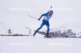 10.12.2017, Hochfilzen, Austria (AUT): Tim Burke (USA) -  IBU world cup biathlon, relay men, Hochfilzen (AUT). www.nordicfocus.com. © Manzoni/NordicFocus. Every downloaded picture is fee-liable.