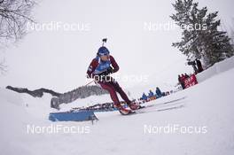 10.12.2017, Hochfilzen, Austria (AUT): Matvey Eliseev (0) -  IBU world cup biathlon, relay men, Hochfilzen (AUT). www.nordicfocus.com. © Manzoni/NordicFocus. Every downloaded picture is fee-liable.