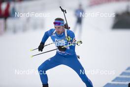 10.12.2017, Hochfilzen, Austria (AUT): Sean Doherty (USA) -  IBU world cup biathlon, relay men, Hochfilzen (AUT). www.nordicfocus.com. © Manzoni/NordicFocus. Every downloaded picture is fee-liable.