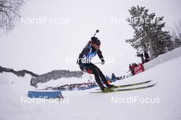 10.12.2017, Hochfilzen, Austria (AUT): Tsukasa Kobonoki (JPN) -  IBU world cup biathlon, relay men, Hochfilzen (AUT). www.nordicfocus.com. © Manzoni/NordicFocus. Every downloaded picture is fee-liable.