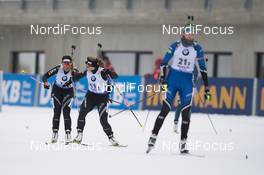 10.12.2017, Hochfilzen, Austria (AUT): Lena Haecki (SUI), Irene Cadurisch (SUI), (l-r) -  IBU world cup biathlon, relay women, Hochfilzen (AUT). www.nordicfocus.com. © Manzoni/NordicFocus. Every downloaded picture is fee-liable.