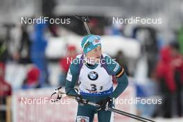 10.12.2017, Hochfilzen, Austria (AUT): Valj Semerenko (UKR) -  IBU world cup biathlon, relay women, Hochfilzen (AUT). www.nordicfocus.com. © Manzoni/NordicFocus. Every downloaded picture is fee-liable.