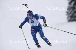 10.12.2017, Hochfilzen, Austria (AUT): Dorothea Wierer (ITA) -  IBU world cup biathlon, relay women, Hochfilzen (AUT). www.nordicfocus.com. © Manzoni/NordicFocus. Every downloaded picture is fee-liable.