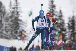 10.12.2017, Hochfilzen, Austria (AUT): Vita Semerenko (UKR) -  IBU world cup biathlon, relay women, Hochfilzen (AUT). www.nordicfocus.com. © Manzoni/NordicFocus. Every downloaded picture is fee-liable.