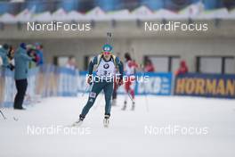 10.12.2017, Hochfilzen, Austria (AUT): Olena Pidhrushna (UKR) -  IBU world cup biathlon, relay women, Hochfilzen (AUT). www.nordicfocus.com. © Manzoni/NordicFocus. Every downloaded picture is fee-liable.