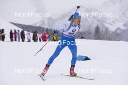 08.12.2017, Hochfilzen, Austria (AUT): Apostolos Angelis (GRE) -  IBU world cup biathlon, sprint men, Hochfilzen (AUT). www.nordicfocus.com. © Manzoni/NordicFocus. Every downloaded picture is fee-liable.