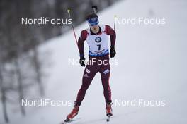 08.12.2017, Hochfilzen, Austria (AUT): Matvey Eliseev (RUS) -  IBU world cup biathlon, sprint men, Hochfilzen (AUT). www.nordicfocus.com. © Manzoni/NordicFocus. Every downloaded picture is fee-liable.