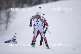 08.12.2017, Hochfilzen, Austria (AUT): Michail Kletcherov (BUL) -  IBU world cup biathlon, sprint men, Hochfilzen (AUT). www.nordicfocus.com. © Manzoni/NordicFocus. Every downloaded picture is fee-liable.