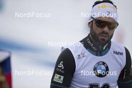 08.12.2017, Hochfilzen, Austria (AUT): Simon Fourcade (FRA) -  IBU world cup biathlon, sprint men, Hochfilzen (AUT). www.nordicfocus.com. © Manzoni/NordicFocus. Every downloaded picture is fee-liable.