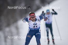 08.12.2017, Hochfilzen, Austria (AUT): Michal Slesingr (CZE) -  IBU world cup biathlon, sprint men, Hochfilzen (AUT). www.nordicfocus.com. © Manzoni/NordicFocus. Every downloaded picture is fee-liable.