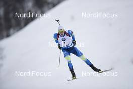 08.12.2017, Hochfilzen, Austria (AUT): Raman Yaliotnau (BLR) -  IBU world cup biathlon, sprint men, Hochfilzen (AUT). www.nordicfocus.com. © Manzoni/NordicFocus. Every downloaded picture is fee-liable.