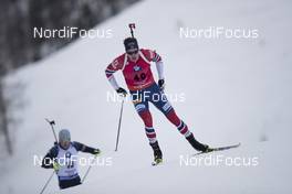 08.12.2017, Hochfilzen, Austria (AUT): Tarjei Boe (NOR) -  IBU world cup biathlon, sprint men, Hochfilzen (AUT). www.nordicfocus.com. © Manzoni/NordicFocus. Every downloaded picture is fee-liable.