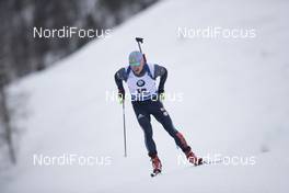 08.12.2017, Hochfilzen, Austria (AUT): Anton Pantov (KAZ) -  IBU world cup biathlon, sprint men, Hochfilzen (AUT). www.nordicfocus.com. © Manzoni/NordicFocus. Every downloaded picture is fee-liable.