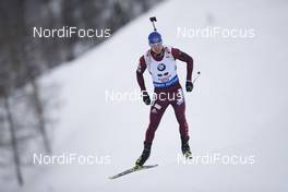 08.12.2017, Hochfilzen, Austria (AUT): Alexander Loginov (RUS) -  IBU world cup biathlon, sprint men, Hochfilzen (AUT). www.nordicfocus.com. © Manzoni/NordicFocus. Every downloaded picture is fee-liable.