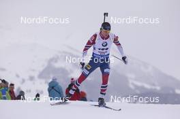 08.12.2017, Hochfilzen, Austria (AUT): Erlend Bjoentegaard (NOR) -  IBU world cup biathlon, sprint men, Hochfilzen (AUT). www.nordicfocus.com. © Manzoni/NordicFocus. Every downloaded picture is fee-liable.