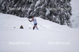 08.12.2017, Hochfilzen, Austria (AUT): Simon Eder (AUT) -  IBU world cup biathlon, sprint men, Hochfilzen (AUT). www.nordicfocus.com. © Manzoni/NordicFocus. Every downloaded picture is fee-liable.
