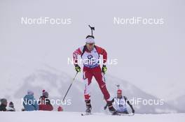 08.12.2017, Hochfilzen, Austria (AUT): Christian Gow (CAN) -  IBU world cup biathlon, sprint men, Hochfilzen (AUT). www.nordicfocus.com. © Manzoni/NordicFocus. Every downloaded picture is fee-liable.