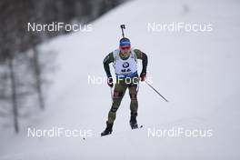 08.12.2017, Hochfilzen, Austria (AUT): Erik Lesser (GER) -  IBU world cup biathlon, sprint men, Hochfilzen (AUT). www.nordicfocus.com. © Manzoni/NordicFocus. Every downloaded picture is fee-liable.