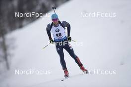 08.12.2017, Hochfilzen, Austria (AUT): Vassiliy Podkorytov (KAZ) -  IBU world cup biathlon, sprint men, Hochfilzen (AUT). www.nordicfocus.com. © Manzoni/NordicFocus. Every downloaded picture is fee-liable.