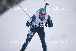 08.12.2017, Hochfilzen, Austria (AUT): Ruslan Tkalenko (UKR) -  IBU world cup biathlon, sprint men, Hochfilzen (AUT). www.nordicfocus.com. © Manzoni/NordicFocus. Every downloaded picture is fee-liable.