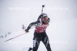 08.12.2017, Hochfilzen, Austria (AUT): Lena Haecki (SUI) -  IBU world cup biathlon, sprint women, Hochfilzen (AUT). www.nordicfocus.com. © Manzoni/NordicFocus. Every downloaded picture is fee-liable.