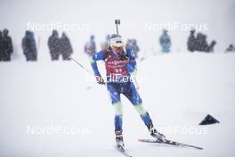 08.12.2017, Hochfilzen, Austria (AUT): Darya Domracheva (BLR) -  IBU world cup biathlon, sprint women, Hochfilzen (AUT). www.nordicfocus.com. © Manzoni/NordicFocus. Every downloaded picture is fee-liable.