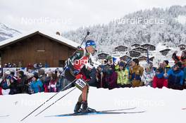 17.12.2017, Annecy-Le Grand Bornand, France (FRA): Erik Lesser (GER) -  IBU world cup biathlon, mass men, Annecy-Le Grand Bornand (FRA). www.nordicfocus.com. © Manzoni/NordicFocus. Every downloaded picture is fee-liable.