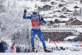 17.12.2017, Annecy-Le Grand Bornand, France (FRA): Lukas Hofer (ITA) -  IBU world cup biathlon, mass men, Annecy-Le Grand Bornand (FRA). www.nordicfocus.com. © Manzoni/NordicFocus. Every downloaded picture is fee-liable.