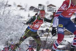 17.12.2017, Annecy-Le Grand Bornand, France (FRA): Benedikt Doll (GER) -  IBU world cup biathlon, mass men, Annecy-Le Grand Bornand (FRA). www.nordicfocus.com. © Manzoni/NordicFocus. Every downloaded picture is fee-liable.