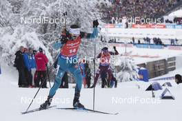 17.12.2017, Annecy-Le Grand Bornand, France (FRA): Simon Desthieux (FRA) -  IBU world cup biathlon, mass men, Annecy-Le Grand Bornand (FRA). www.nordicfocus.com. © Manzoni/NordicFocus. Every downloaded picture is fee-liable.