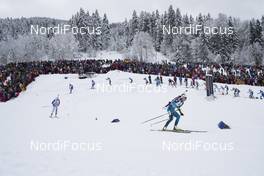 17.12.2017, Annecy-Le Grand Bornand, France (FRA): Justine Braisaz (FRA) -  IBU world cup biathlon, mass women, Annecy-Le Grand Bornand (FRA). www.nordicfocus.com. © Manzoni/NordicFocus. Every downloaded picture is fee-liable.