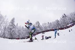 16.12.2017, Annecy-Le Grand Bornand, France (FRA): Simon Schempp (GER) -  IBU world cup biathlon, pursuit men, Annecy-Le Grand Bornand (FRA). www.nordicfocus.com. © Manzoni/NordicFocus. Every downloaded picture is fee-liable.