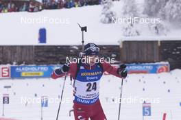 16.12.2017, Annecy-Le Grand Bornand, France (FRA): Andrejs Rastorgujevs (LAT) -  IBU world cup biathlon, pursuit men, Annecy-Le Grand Bornand (FRA). www.nordicfocus.com. © Manzoni/NordicFocus. Every downloaded picture is fee-liable.
