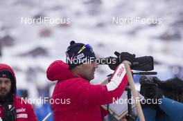 16.12.2017, Annecy-Le Grand Bornand, France (FRA): Siegfried Mazet (FRA) coach team Norway -  IBU world cup biathlon, pursuit men, Annecy-Le Grand Bornand (FRA). www.nordicfocus.com. © Manzoni/NordicFocus. Every downloaded picture is fee-liable.