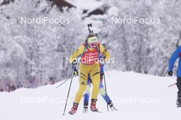 16.12.2017, Annecy-Le Grand Bornand, France (FRA): Emma Nilsson (SWE) -  IBU world cup biathlon, pursuit women, Annecy-Le Grand Bornand (FRA). www.nordicfocus.com. © Manzoni/NordicFocus. Every downloaded picture is fee-liable.