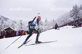 15.12.2017, Annecy-Le Grand Bornand, France (FRA): Arnd Peiffer (GER) -  IBU world cup biathlon, sprint men, Annecy-Le Grand Bornand (FRA). www.nordicfocus.com. © Manzoni/NordicFocus. Every downloaded picture is fee-liable.